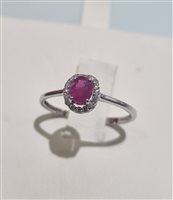 Anillo Gilma Gioielleria  Mujer in Oro Rubino 0.48 Ct ANOR-131-286 - ANOR-131-286